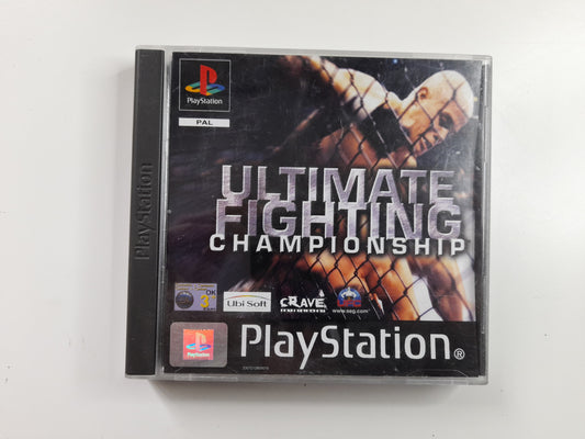 UFC Ultimate Fighting Championship - Sony Playstation 1 PS1 Video Game PAL (2000)