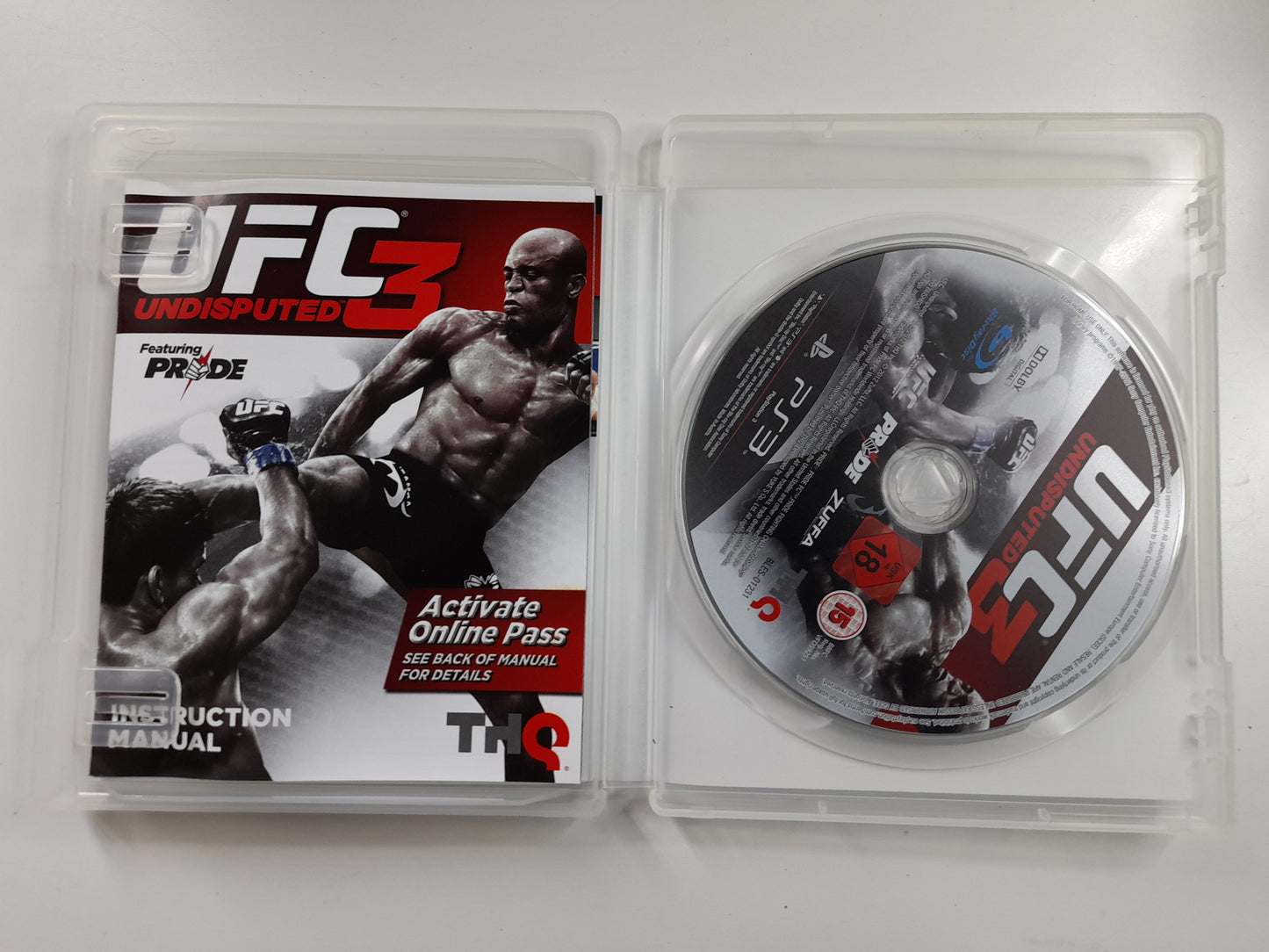 UFC Ultimate Fighting Championship Undisputed 3 - Sony Playstation 3 PS3 Video Game PAL (2009)