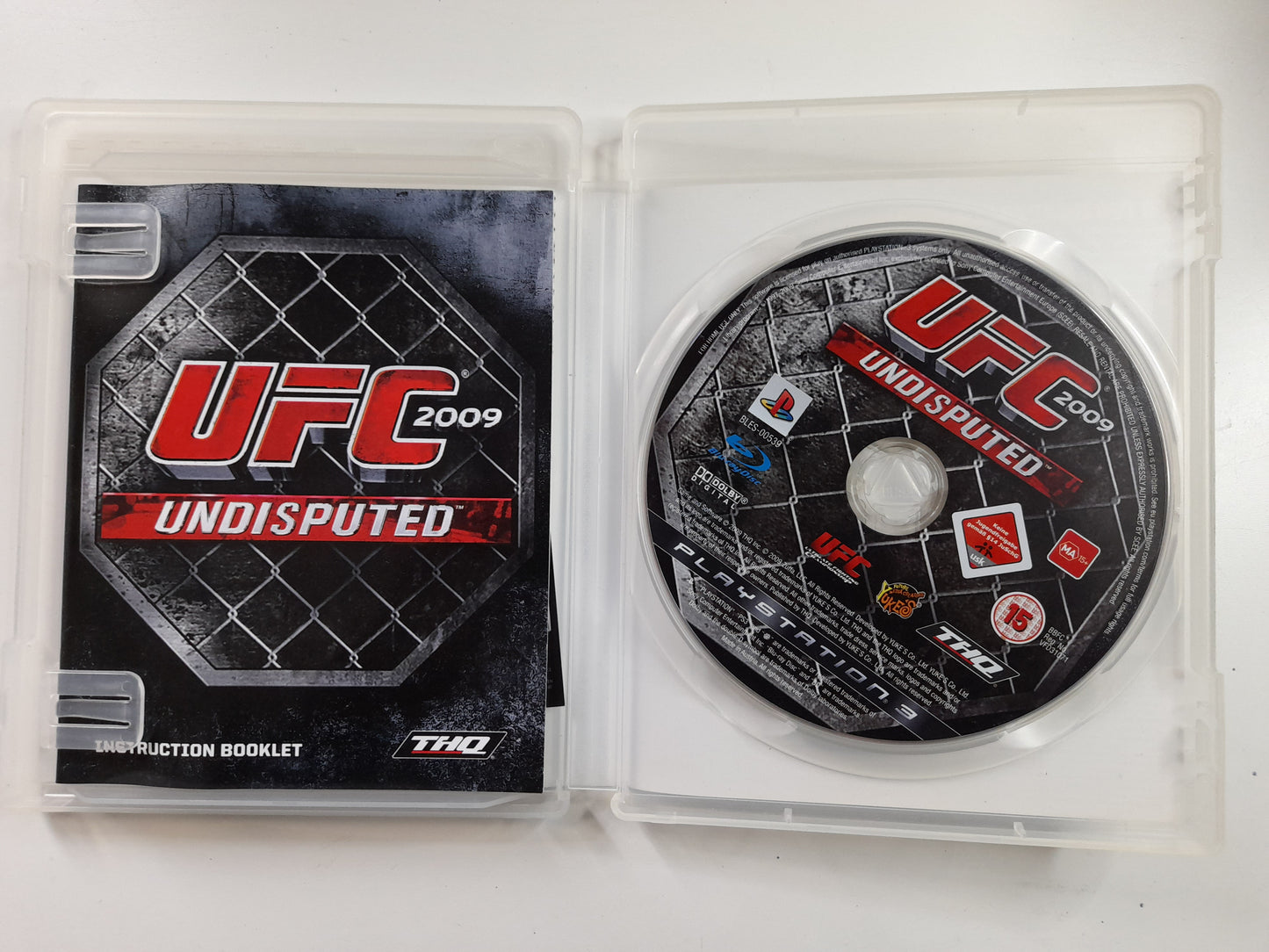 UFC Ultimate Fighting Championship Undisputed 2009 - Sony Playstation 3 PS3 Video Game PAL (2009)