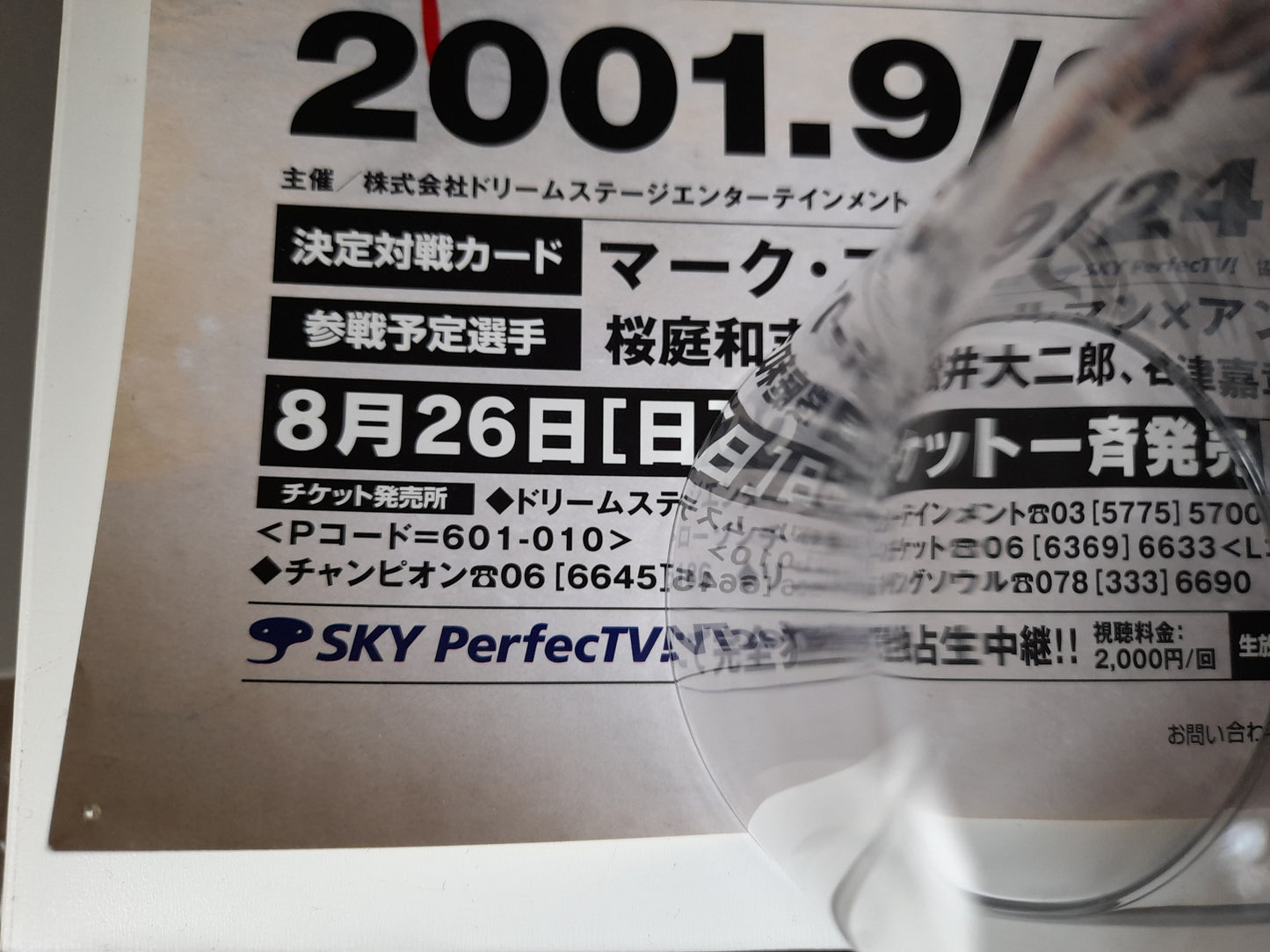 Pride Fighting Championship 16 - Official Event Poster - Japanese Version - Size B3