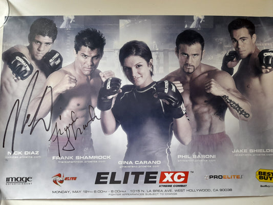 ELITEXC - Elite Xtreme Combat - Best Buy 11x17 Promo [AUTOGRAPHED]