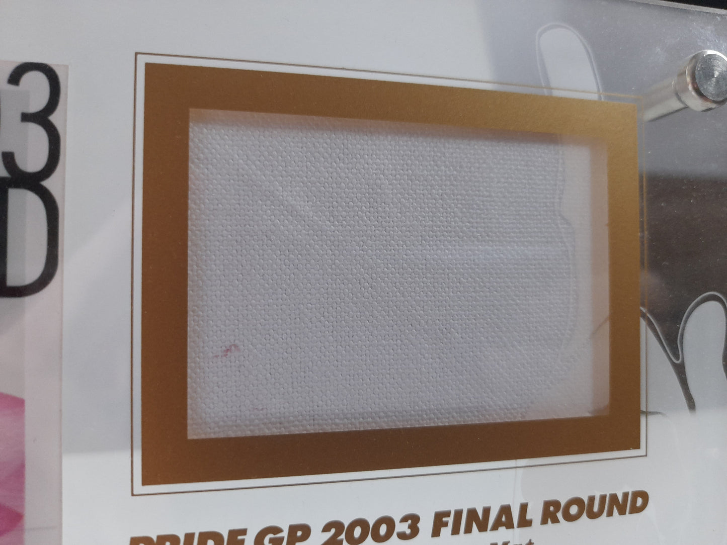 Pride FC 2003 Grand Prix (Final Round) Ring Mat Plaque Limited Edition