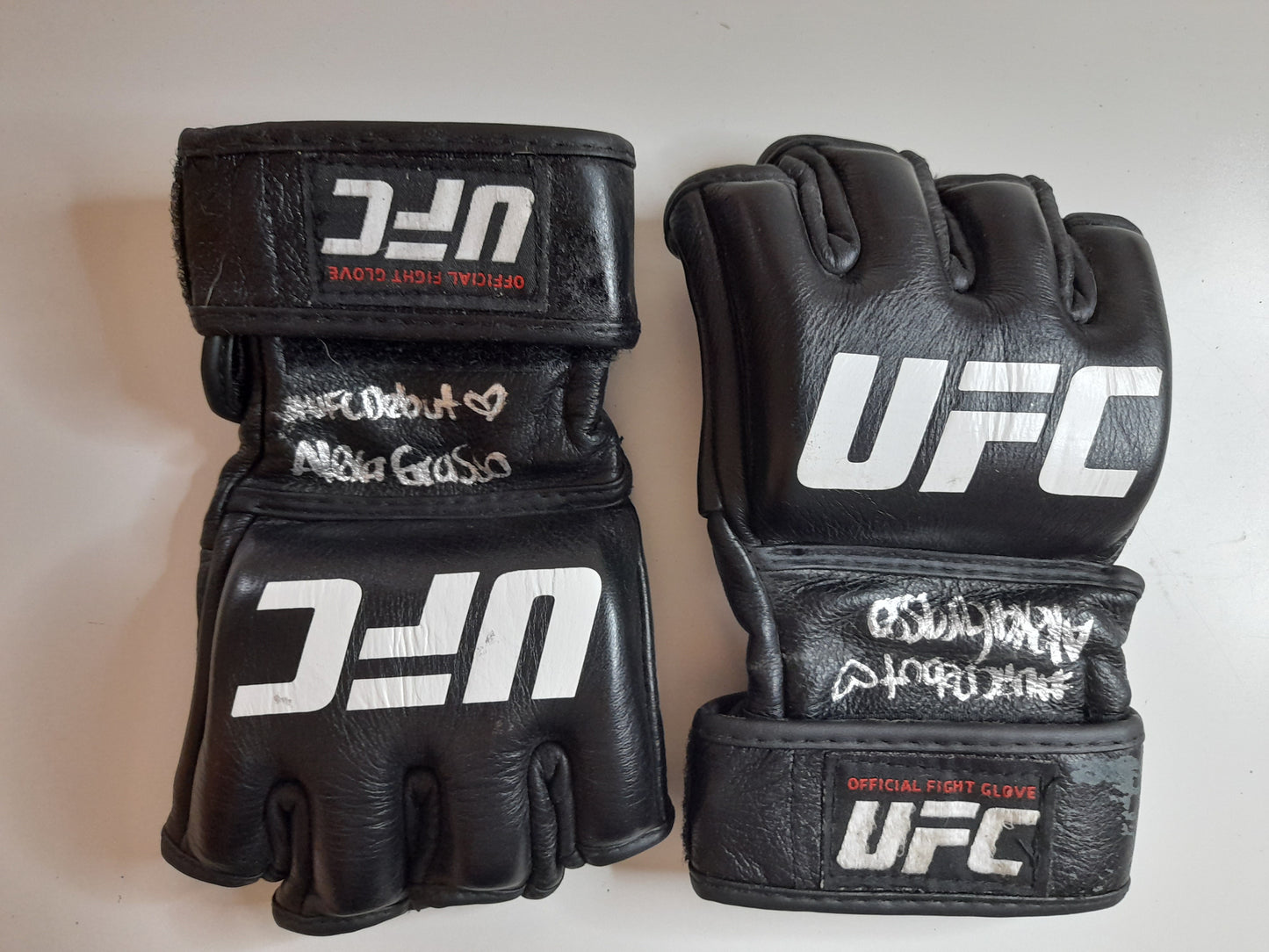 Alexa Grasso Fight Worn UFC Debut MMA Gloves  [FIGHT WORN]