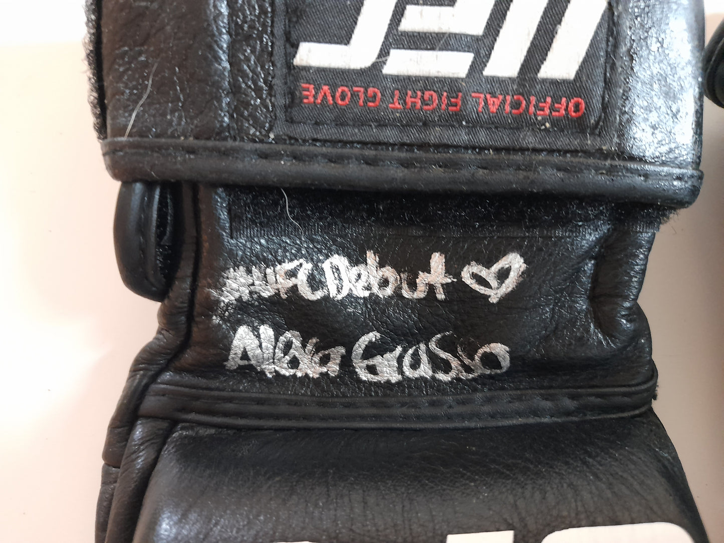 Alexa Grasso Fight Worn UFC Debut MMA Gloves  [FIGHT WORN]