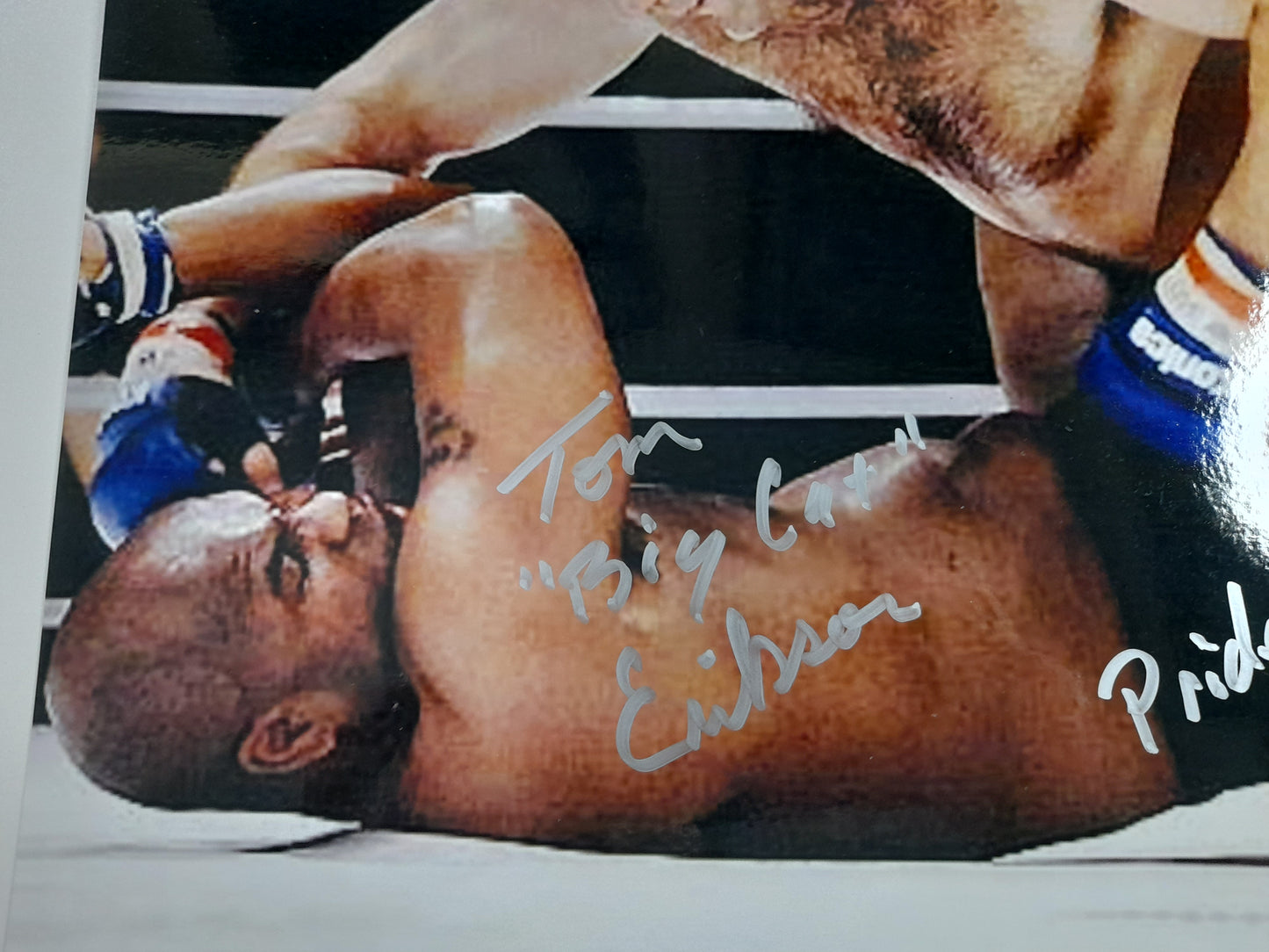 Tom "Big Cat" Erikson - Signed & Inscribed Photograph - 11x17 - [AUTOGRAPHED]