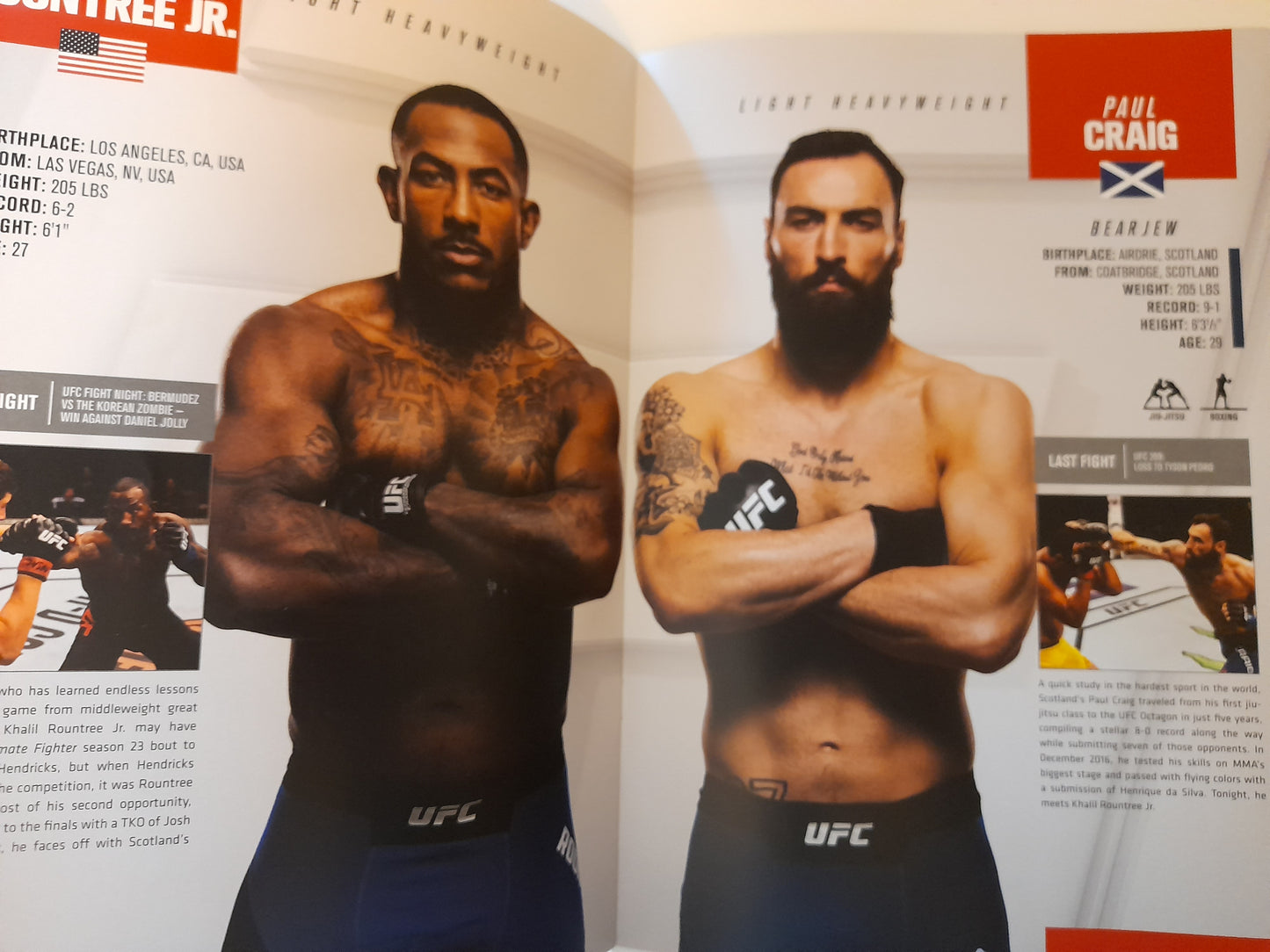 UFC Fight Night 113 - Nelson Vs Ponzinibbio (2017) - Official Event Program (UK) [SALE]