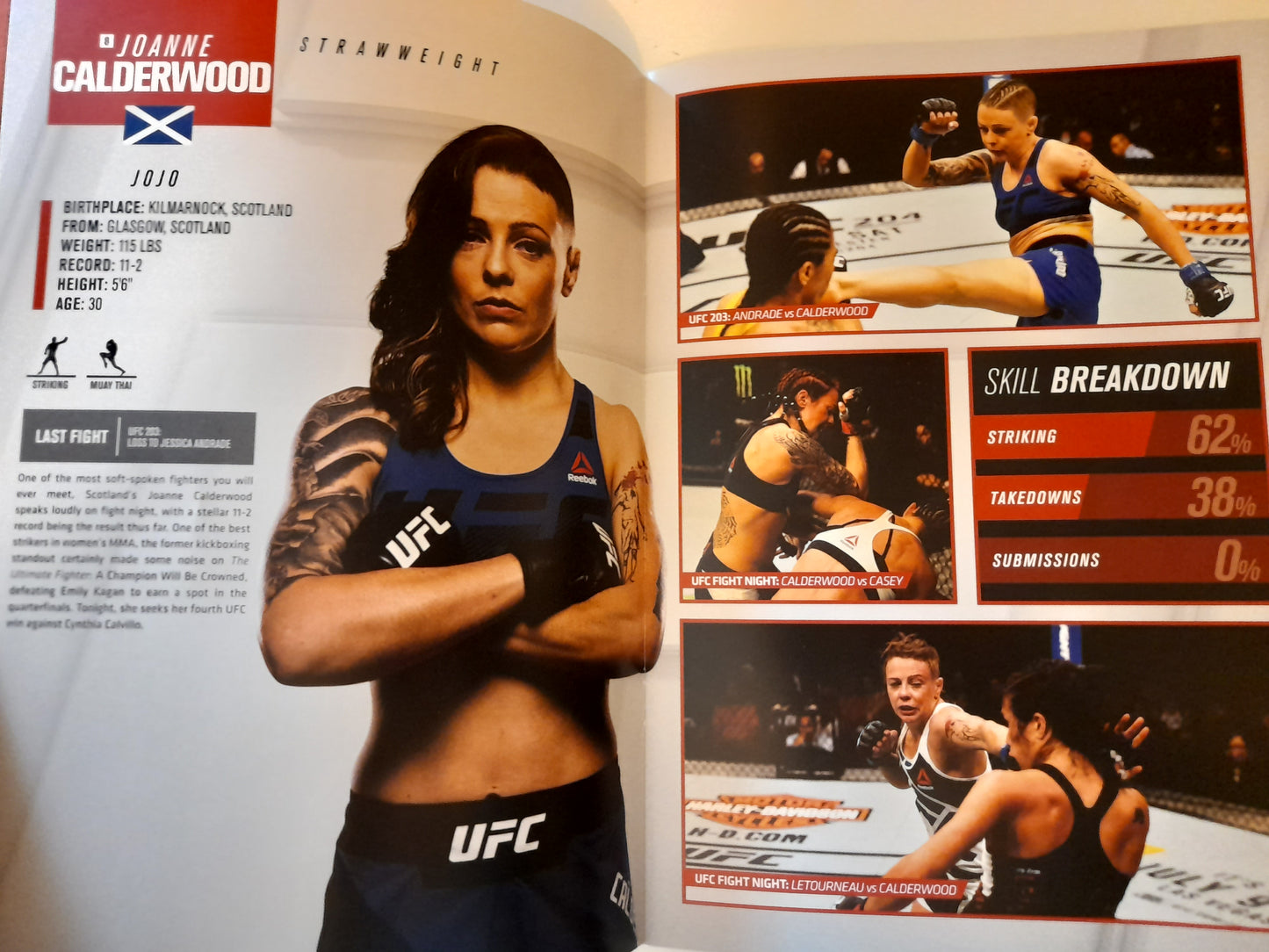 UFC Fight Night 113 - Nelson Vs Ponzinibbio (2017) - Official Event Program (UK) [SALE]