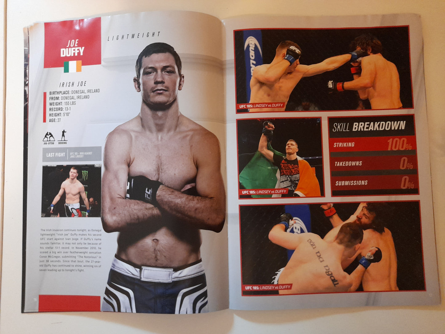 UFC Fight Night 72 - Bisping Vs Leites (2015) - Official Event Program (UK) [SALE]