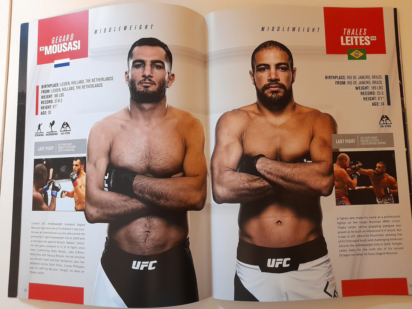 UFC Fight Night 84 - Bisping Vs Silva (2016) - Official Event Program (UK)