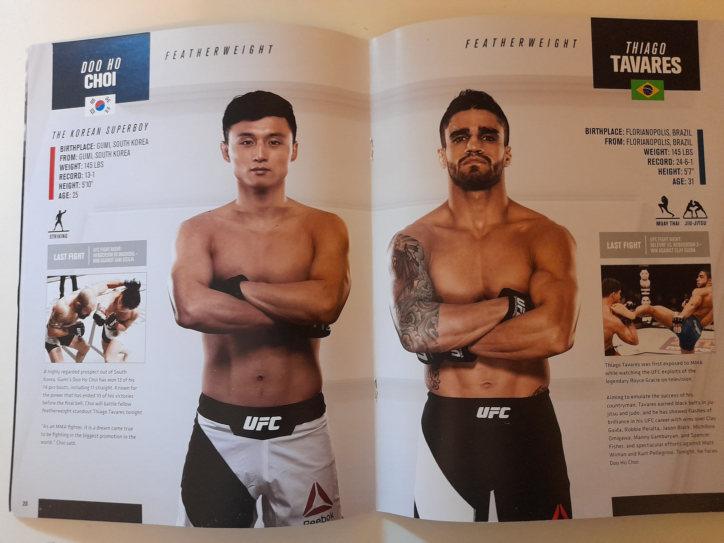 TUF 23 - Ultimate Fighter Season 23 Finale - Gadelha Vs Jedrzejczyk (2016) - Official Event Program