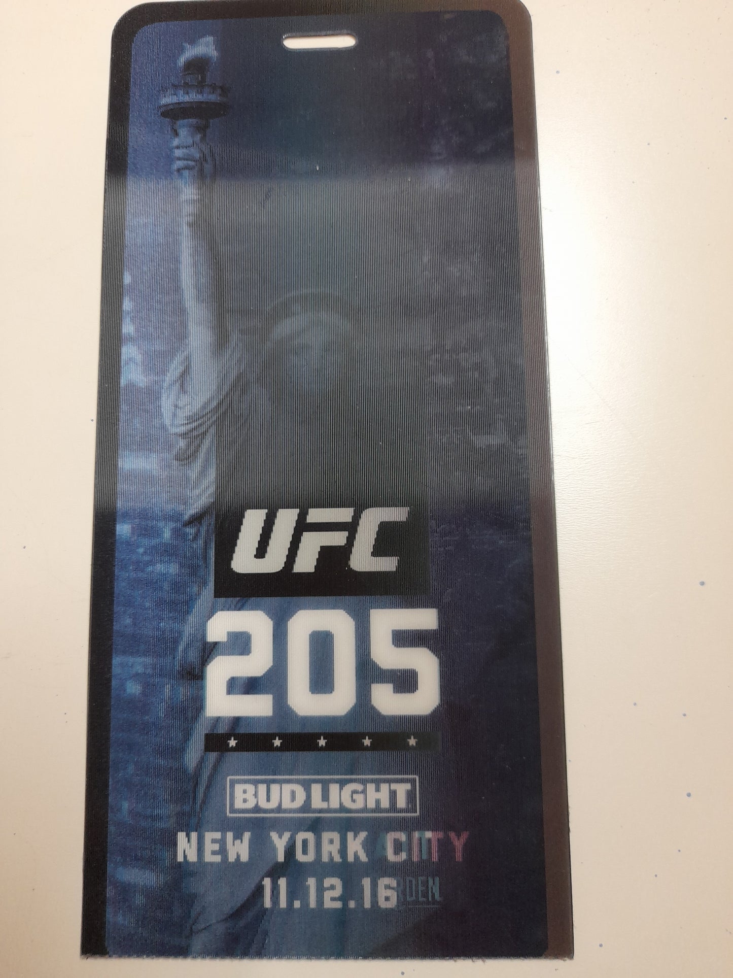 UFC 205 - McGregor Vs Alvarez - Event Ticket & Mini Poster Plaque