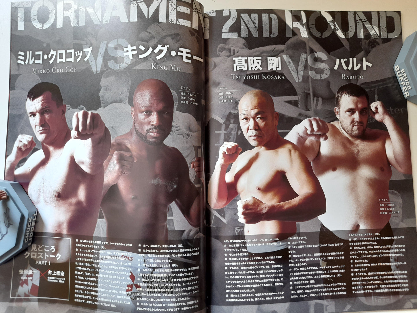 RIZIN Fighting Federation World GP 2016 2nd & Final Rounds - Official Event Program