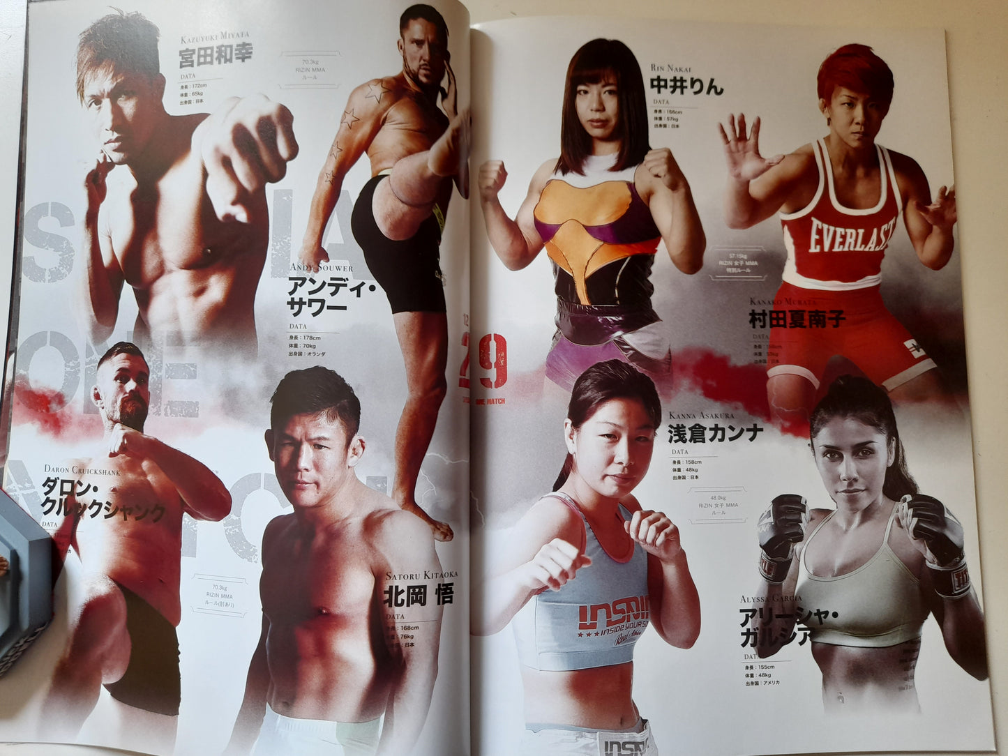 RIZIN Fighting Federation World GP 2016 2nd & Final Rounds - Official Event Program