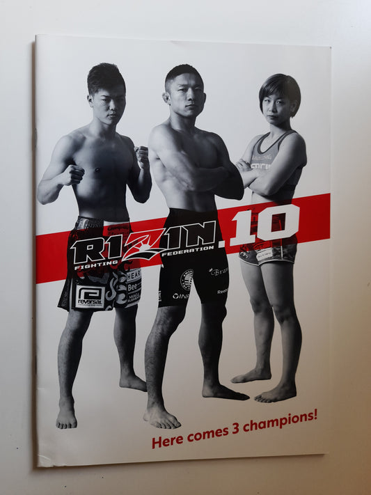 RIZIN Fighting Federation 10 (2018) - Official Event Program [SALE]