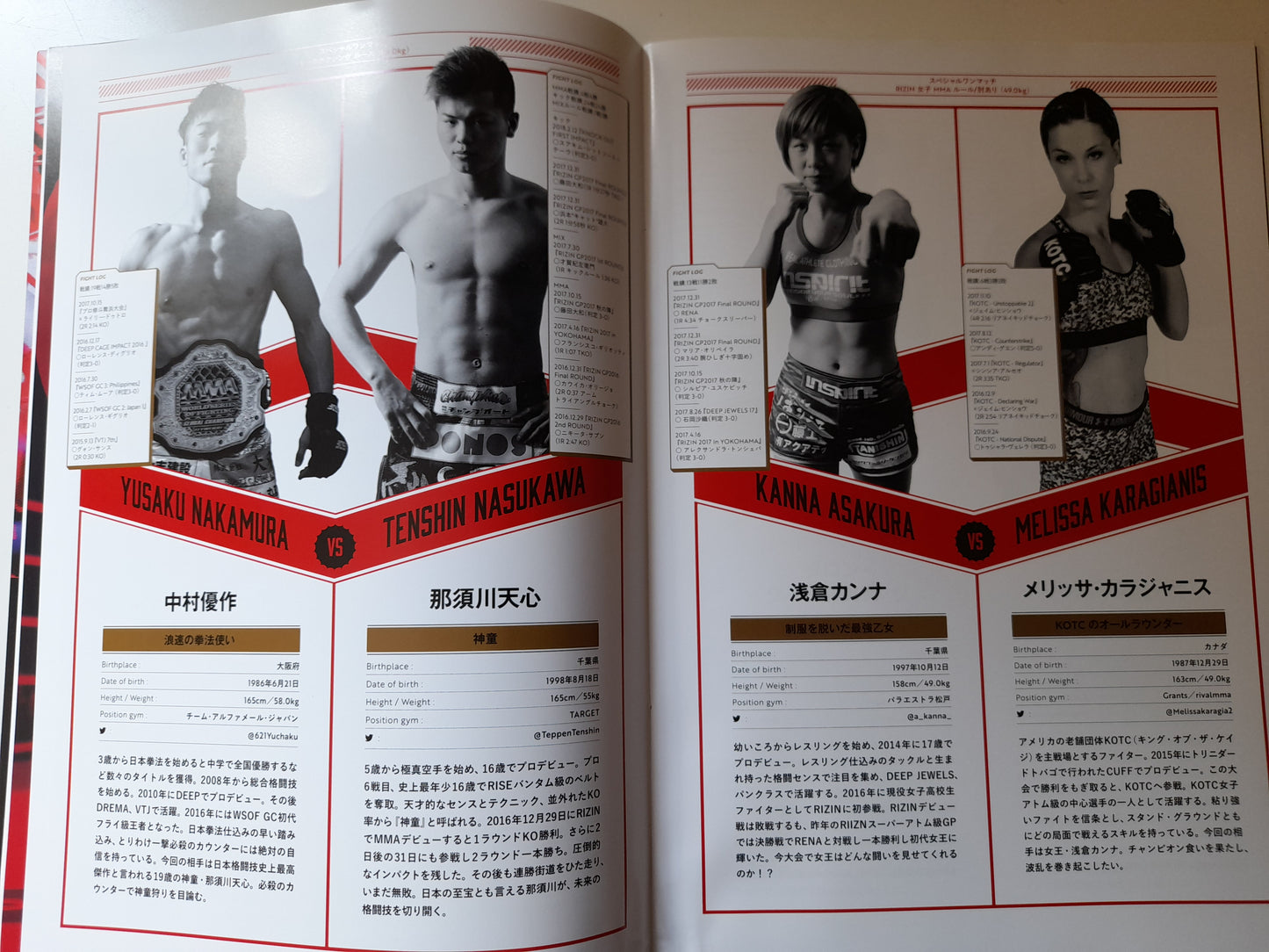 RIZIN Fighting Federation 10 (2018) - Official Event Program [SALE]