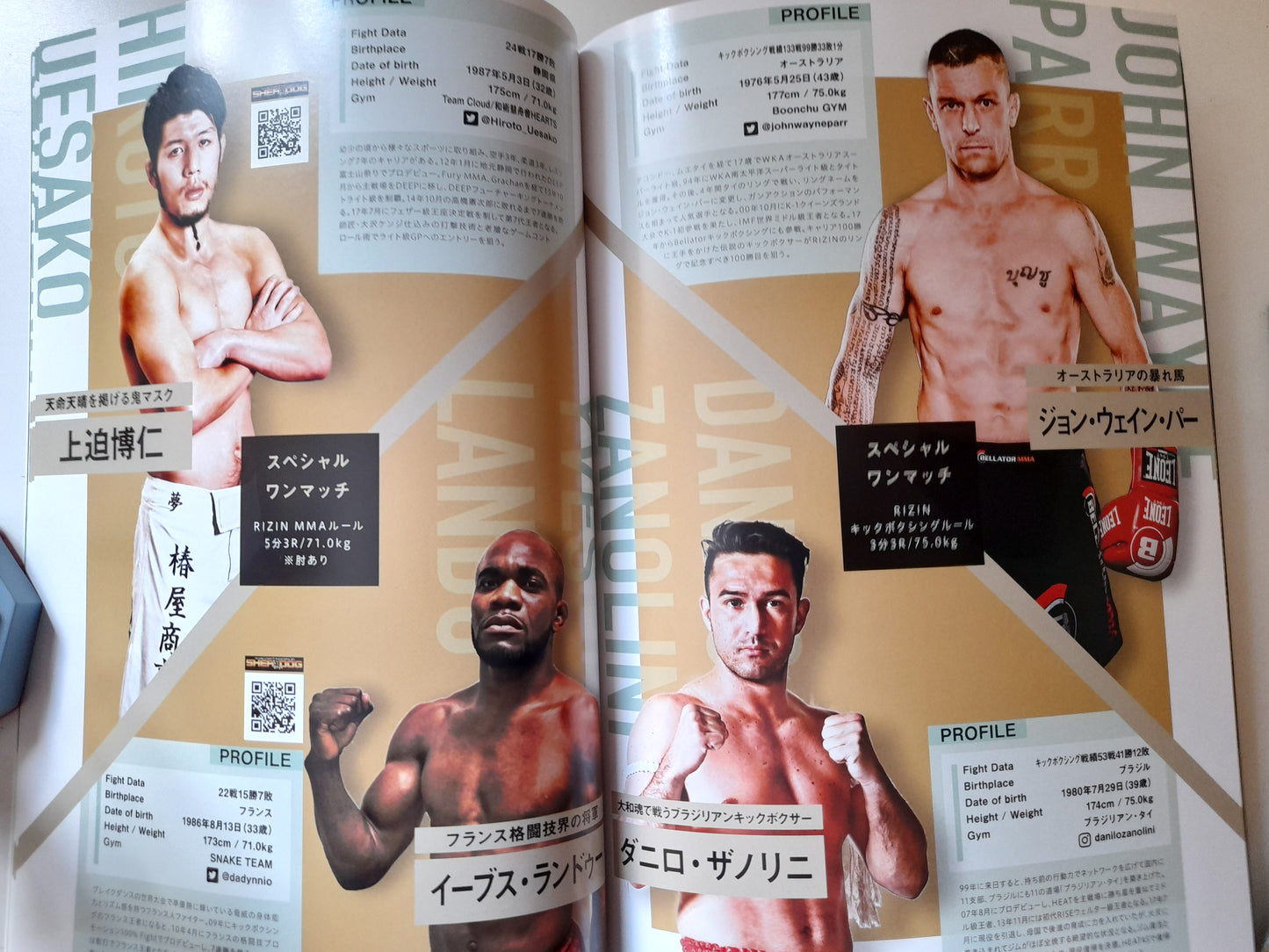 RIZIN Fighting Federation 18 (2019) - Official Event Program [SALE]