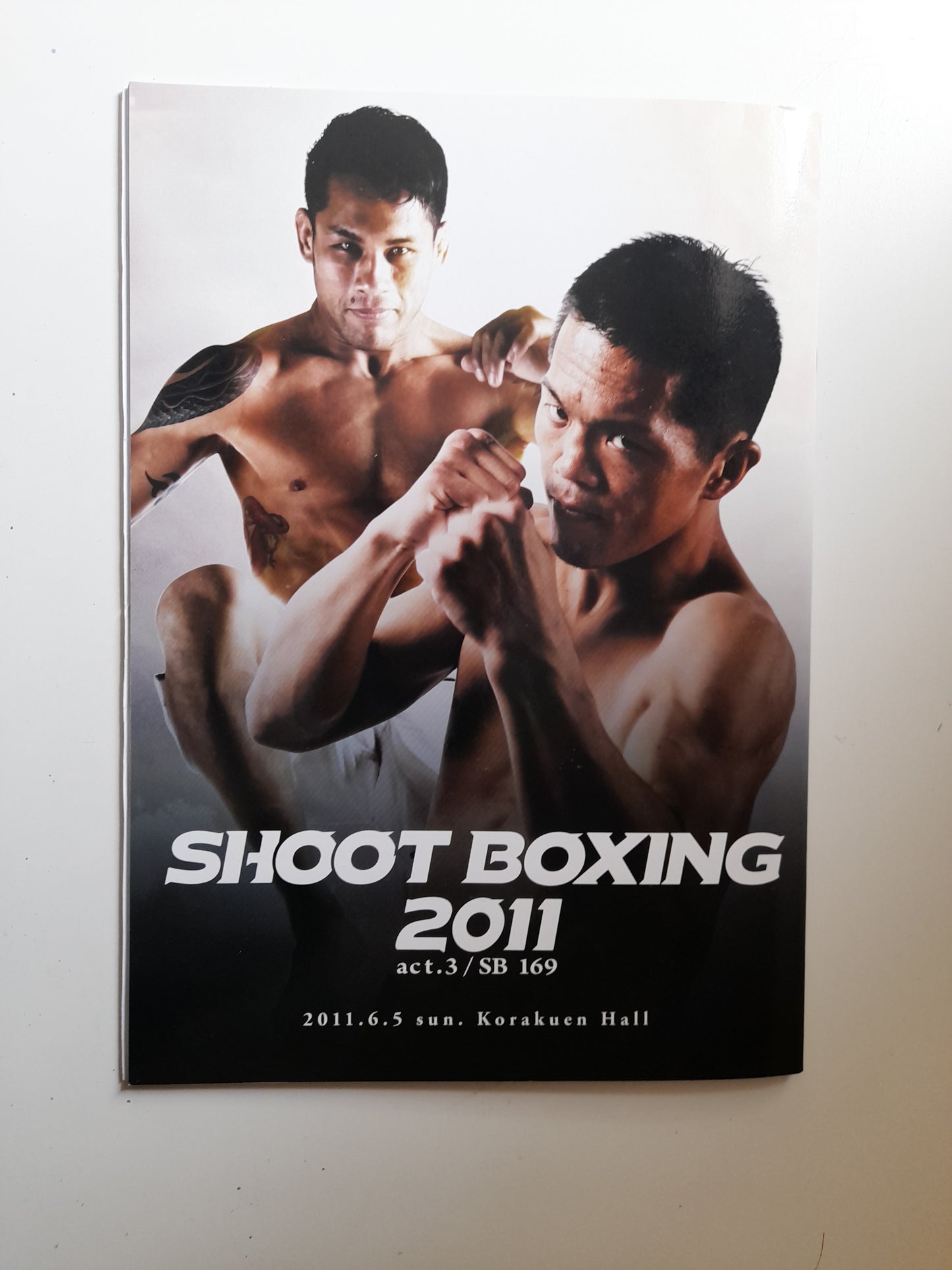 Shootboxing - Fight for Japan (2011) - Official Event Program [SALE]