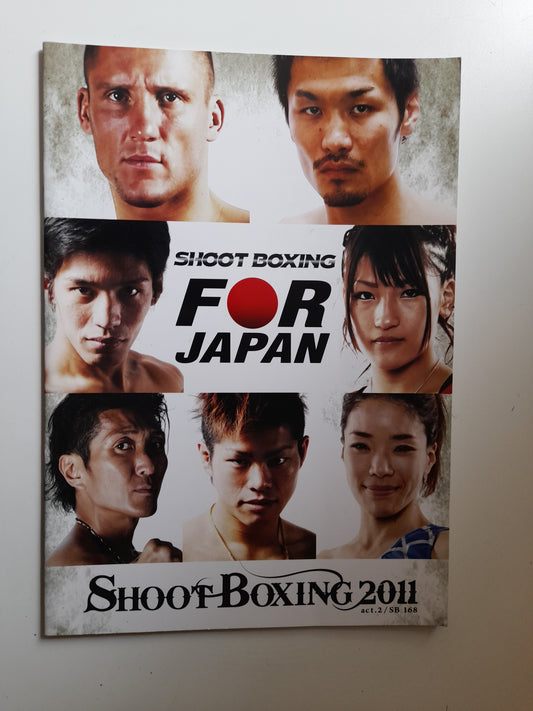 Shootboxing - Fight for Japan (2011) - Official Event Program [SALE]