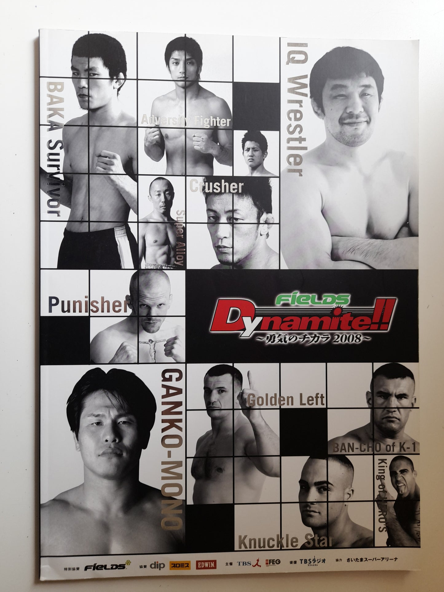 FEG Presents: Dynamite !! 2008 - Dream Vs K-1 (2008) - Official Event Program