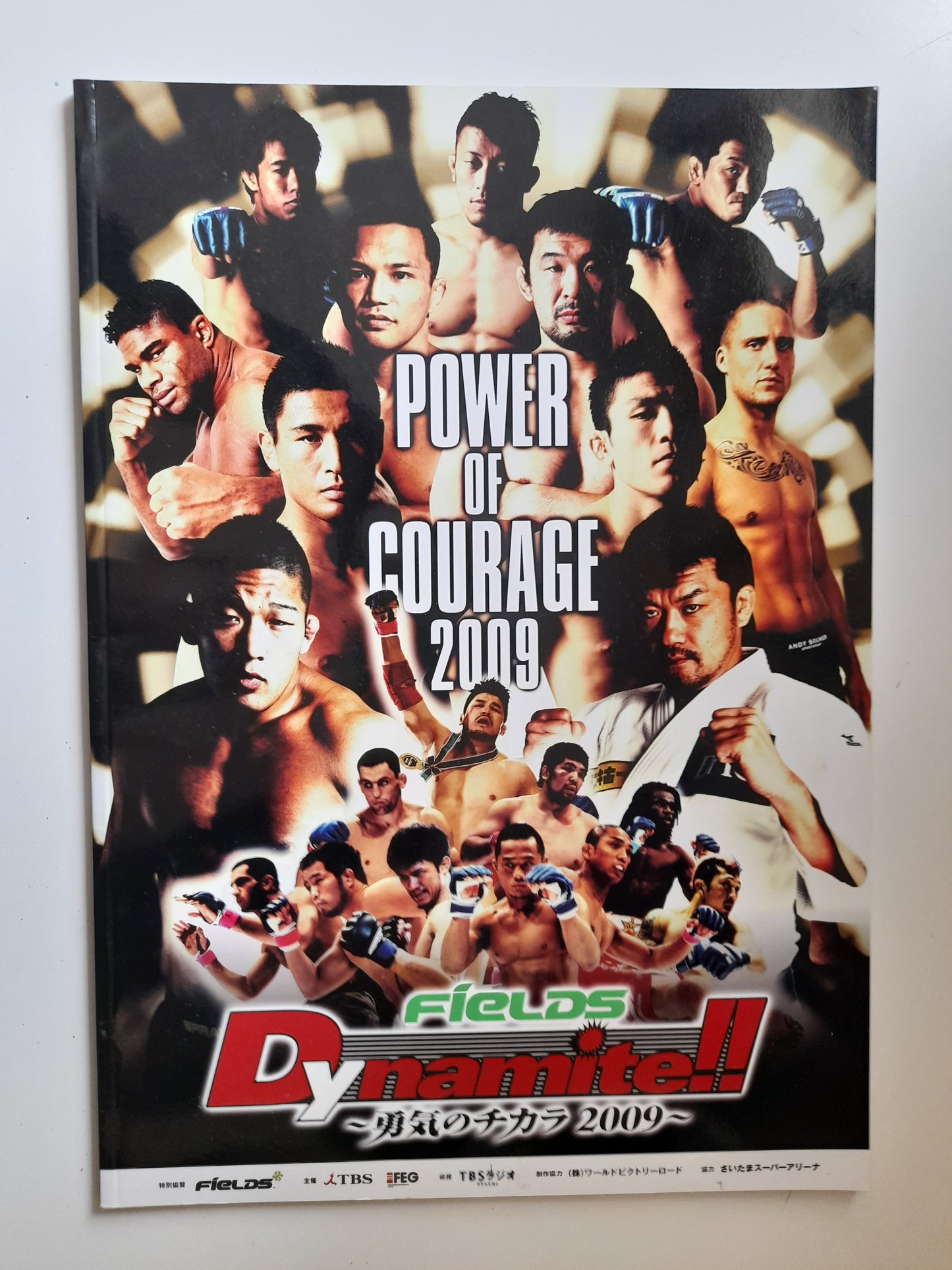 FEG Presents: Dynamite !! 2009 - Dream Vs K-1 Vs SRC (2009) - Official Event Program