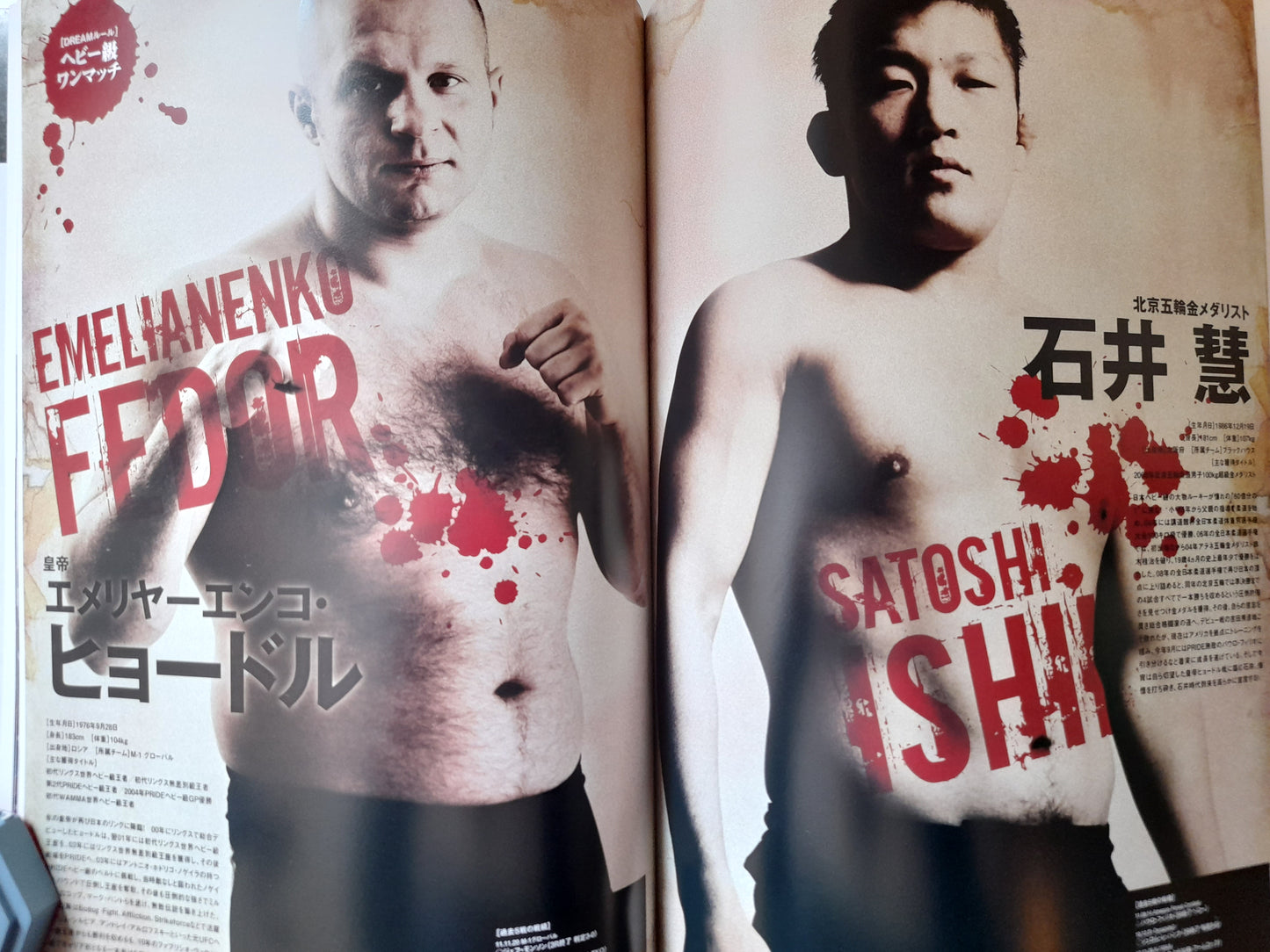 FEG Presents: Dream Vs K-1 Vs IGF - Fight For Japan 2011 - Fedor Emilianenko Vs Satoshi Ishii (2011) - Official Event Program