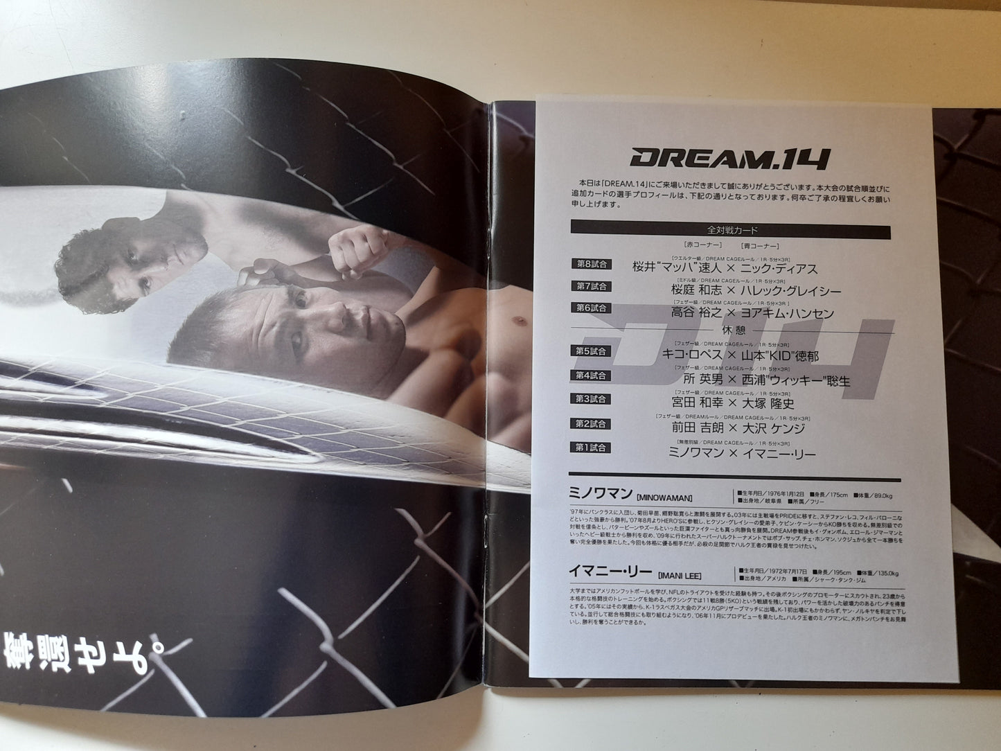 DREAM 14 (2010) - Official Event Program