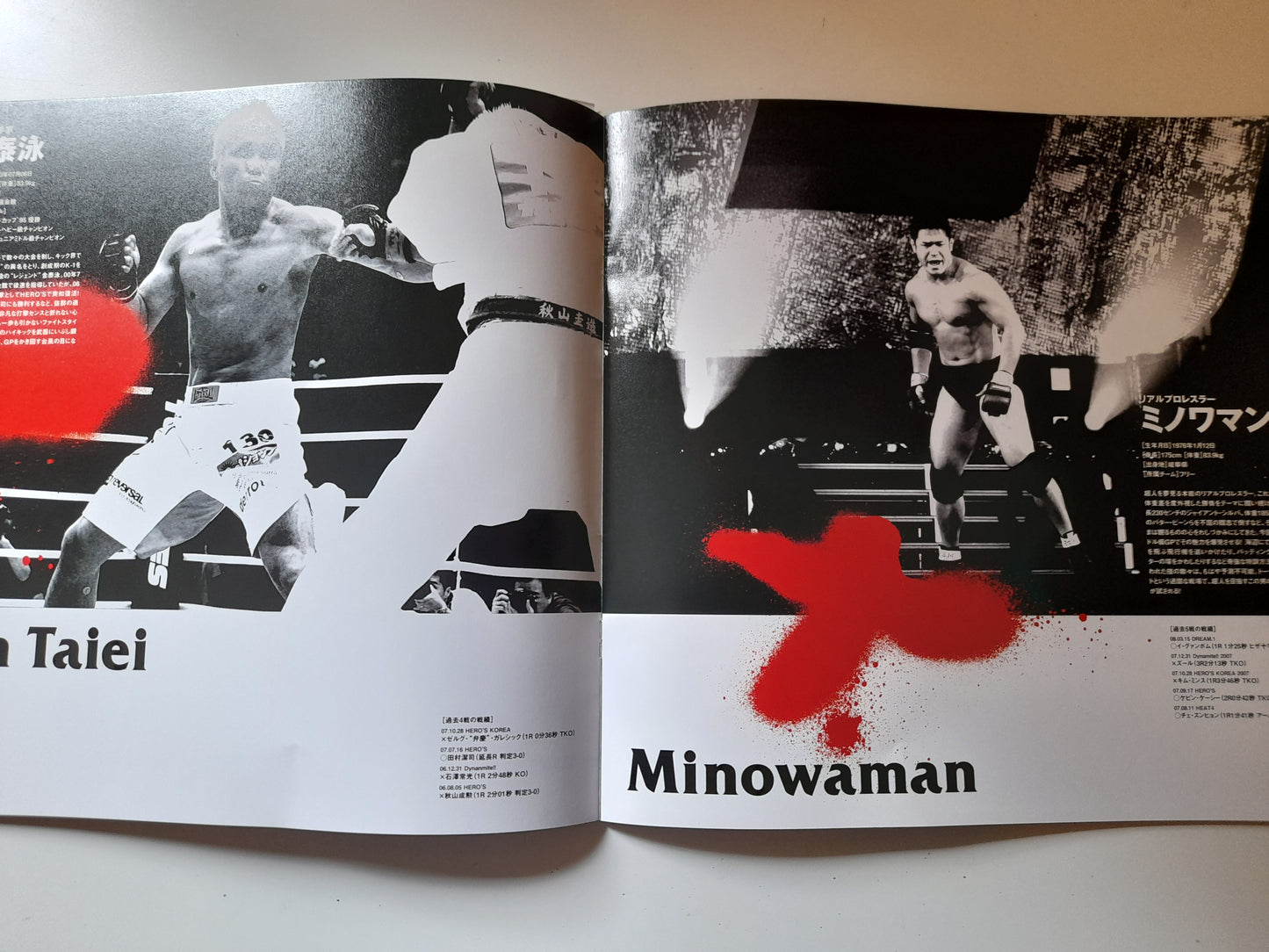 DREAM 2 - Middleweight GP 1st Round (2008) - Official Event Program