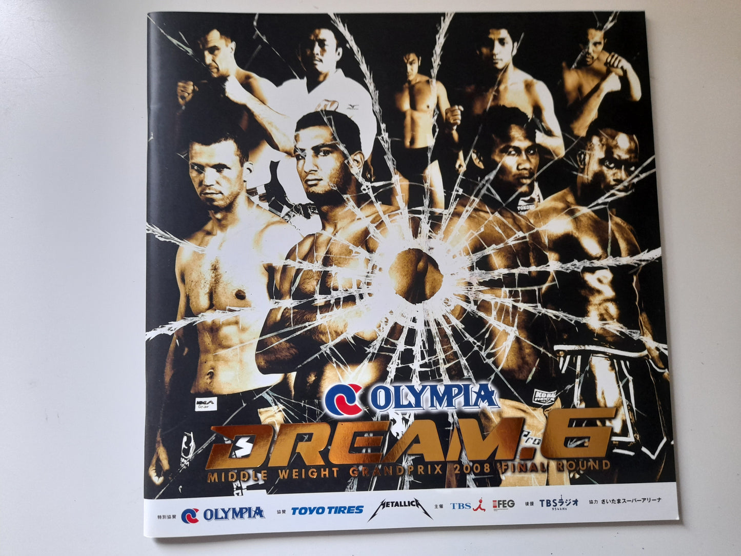 DREAM 6 - Middleweight GP Final Round (2008) - Official Event Program