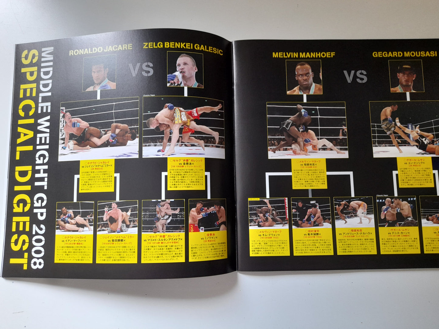 DREAM 6 - Middleweight GP Final Round (2008) - Official Event Program