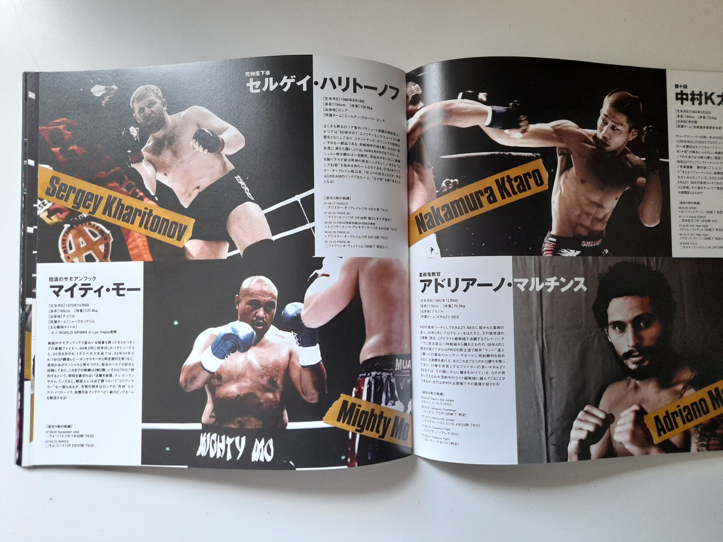 DREAM 6 - Middleweight GP Final Round (2008) - Official Event Program