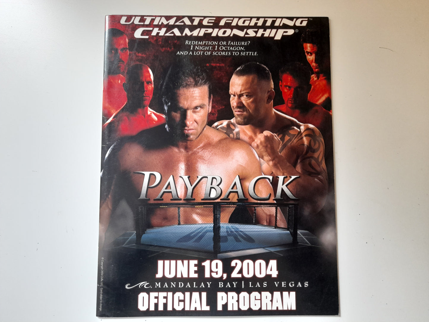 UFC 48 - Payback -  Ken Shamrock Vs Kimo (2004) - Official Event Program