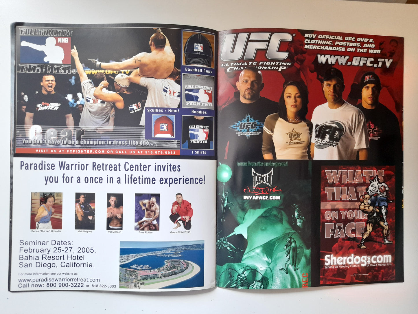 UFC 51 - Super Saturday -  Ortiz Vs Belfort (2005) - Official Event Program