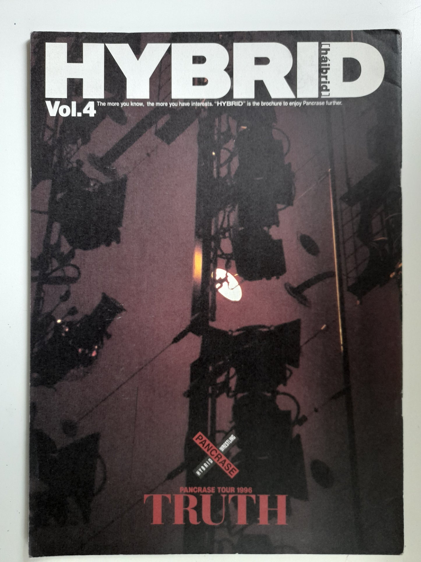 Pancrase Hybrid Wrestling - TRUTH Tour Vol 4 (1996) - Official Event Program [AUTOGRAPHED]