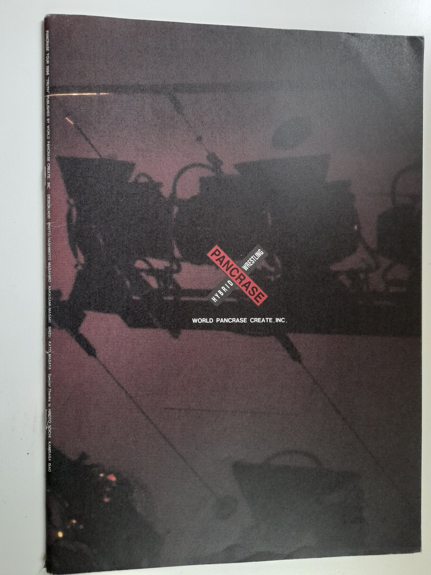 Pancrase Hybrid Wrestling - TRUTH Tour Vol 4 (1996) - Official Event Program [AUTOGRAPHED]