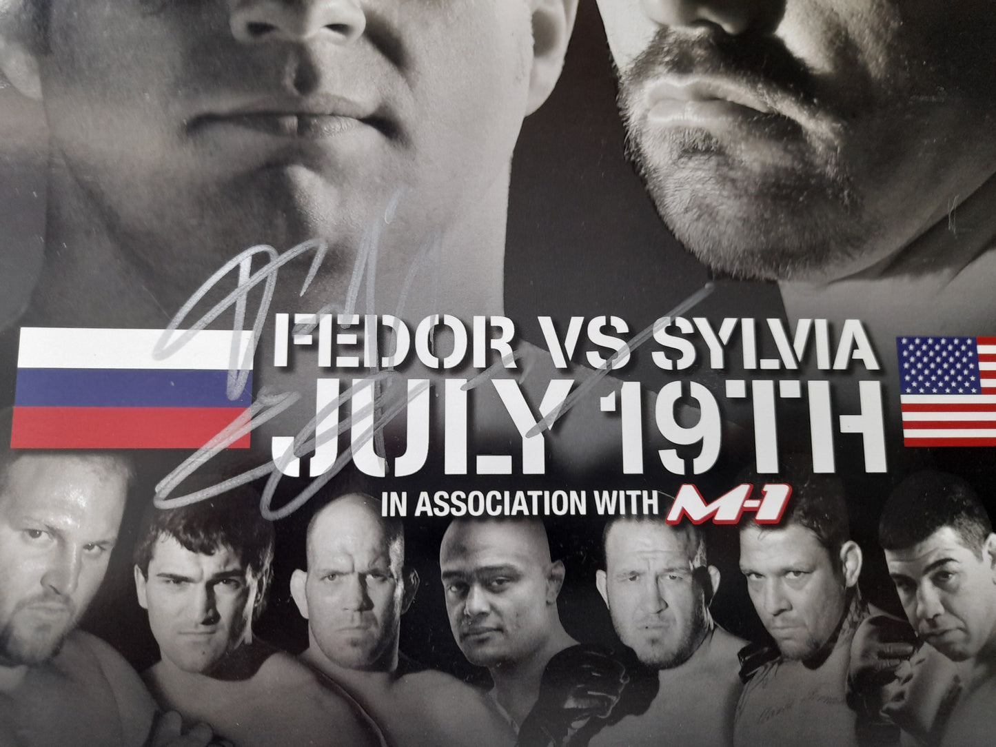 Affliction 1: Banned - Fedor Vs Sylvia (2008) - Official Event Program [AUTOGRAPHED]