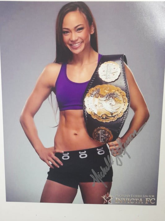 Michelle Waterson - Signed Photograph - 8x10 - [AUTOGRAPHED]