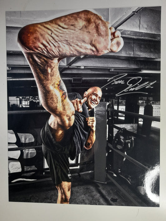 Bas "El Guapo" Rutten - Signed Photograph - 11x17 - [AUTOGRAPHED]