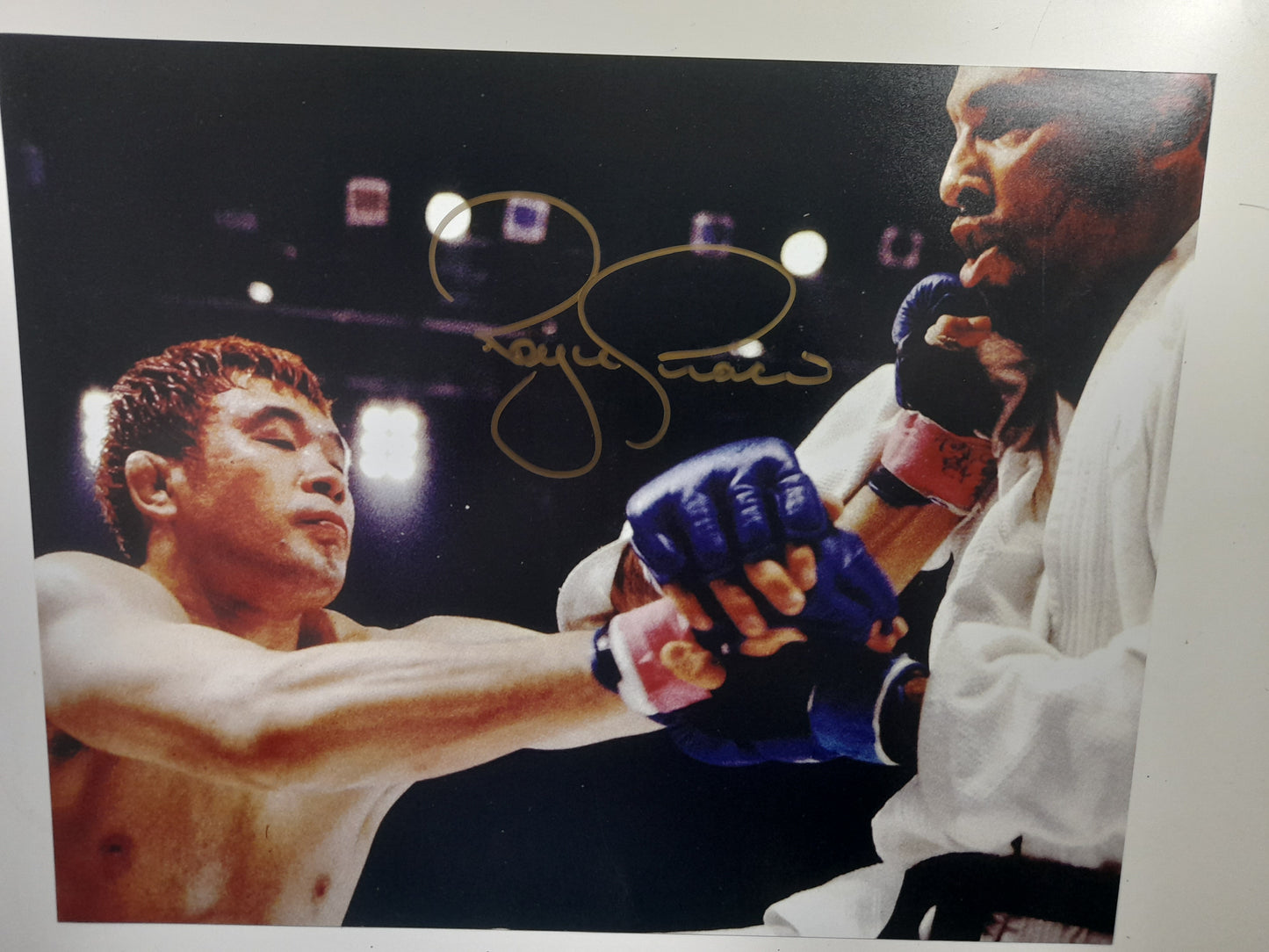 Royce Gracie - Signed & Inscribed Photograph - 11x17 - [AUTOGRAPHED]