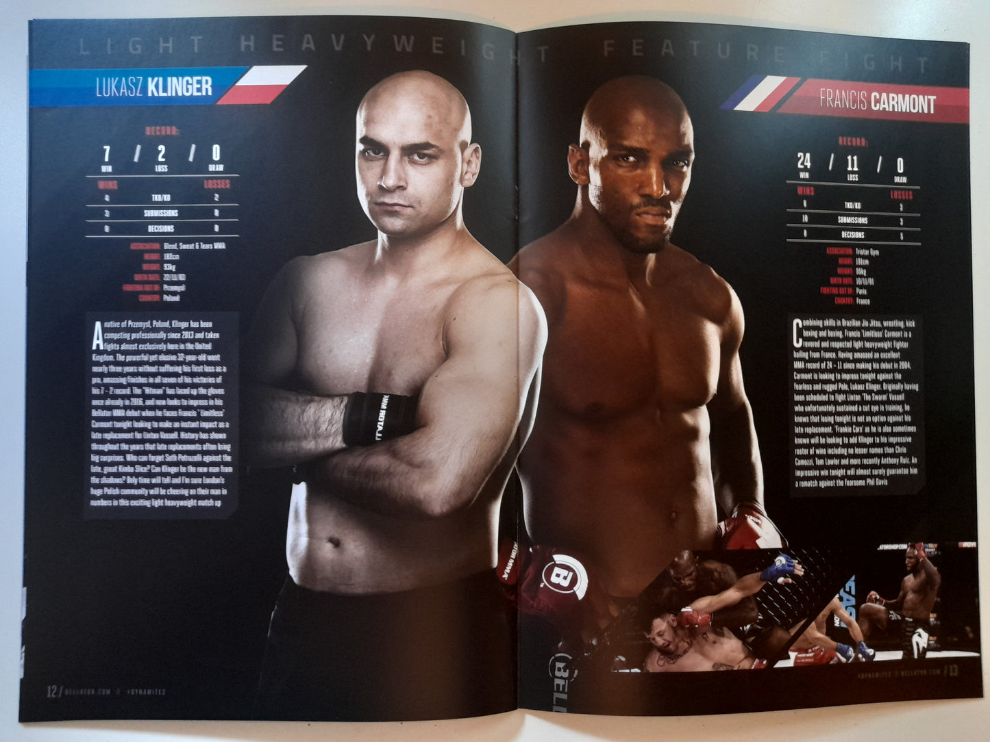 Bellator MMA 158 London - Daley Vs Lima (2016) - Official Event Program