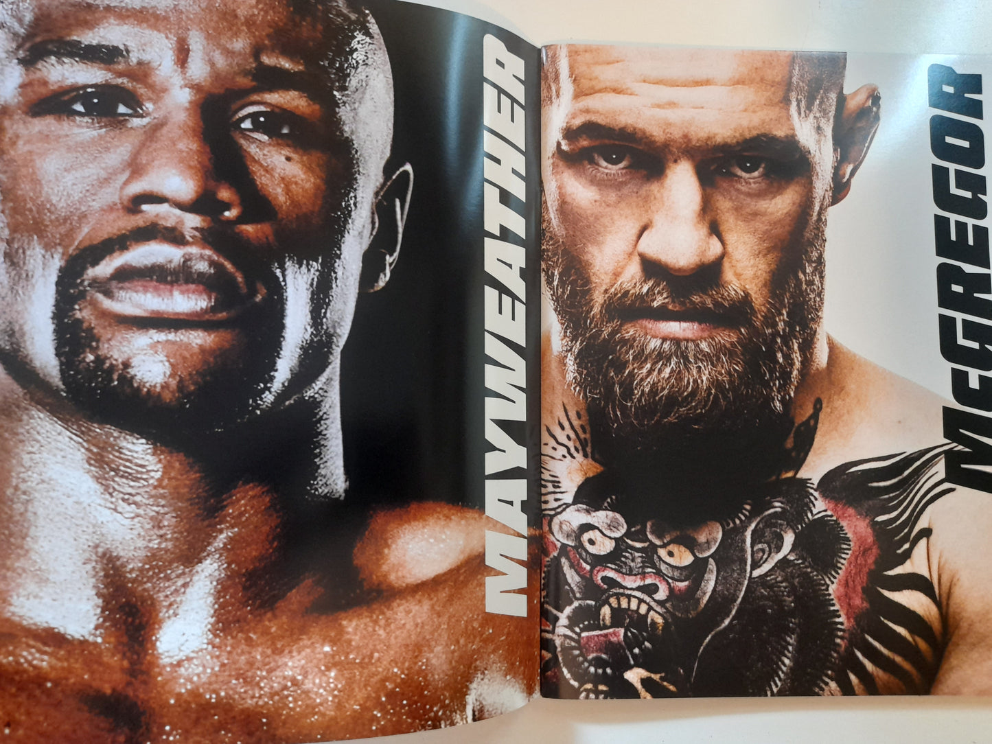 Conor McGregor Vs Floyd Mayweather (2017) - Official Event Program