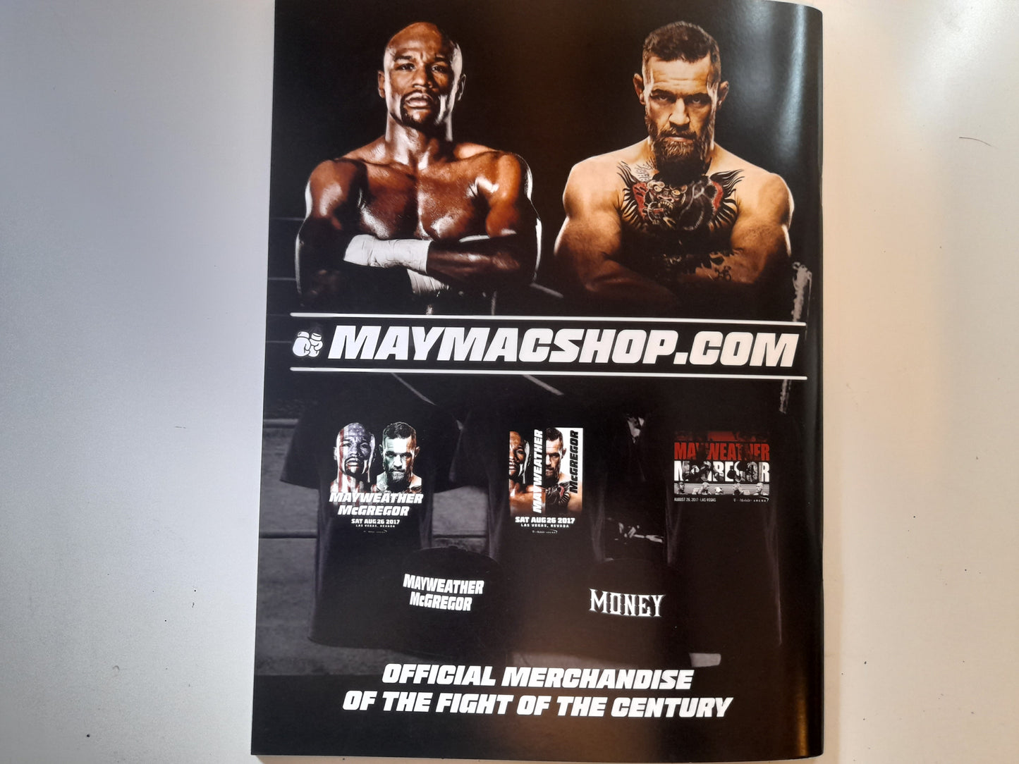 Conor McGregor Vs Floyd Mayweather (2017) - Official Event Program