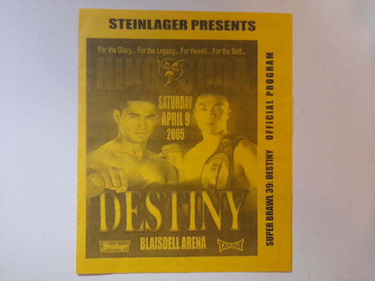 Superbrawl 39 : Destiny (2005) - Official Event Program