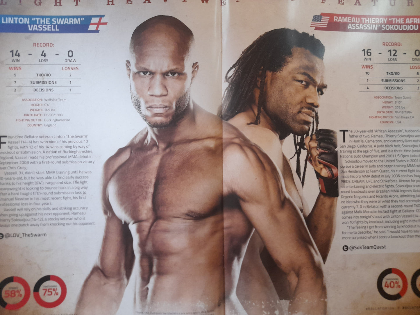 Bellator MMA 134 - Newton Vs McGeary (2015) - Official Event Program