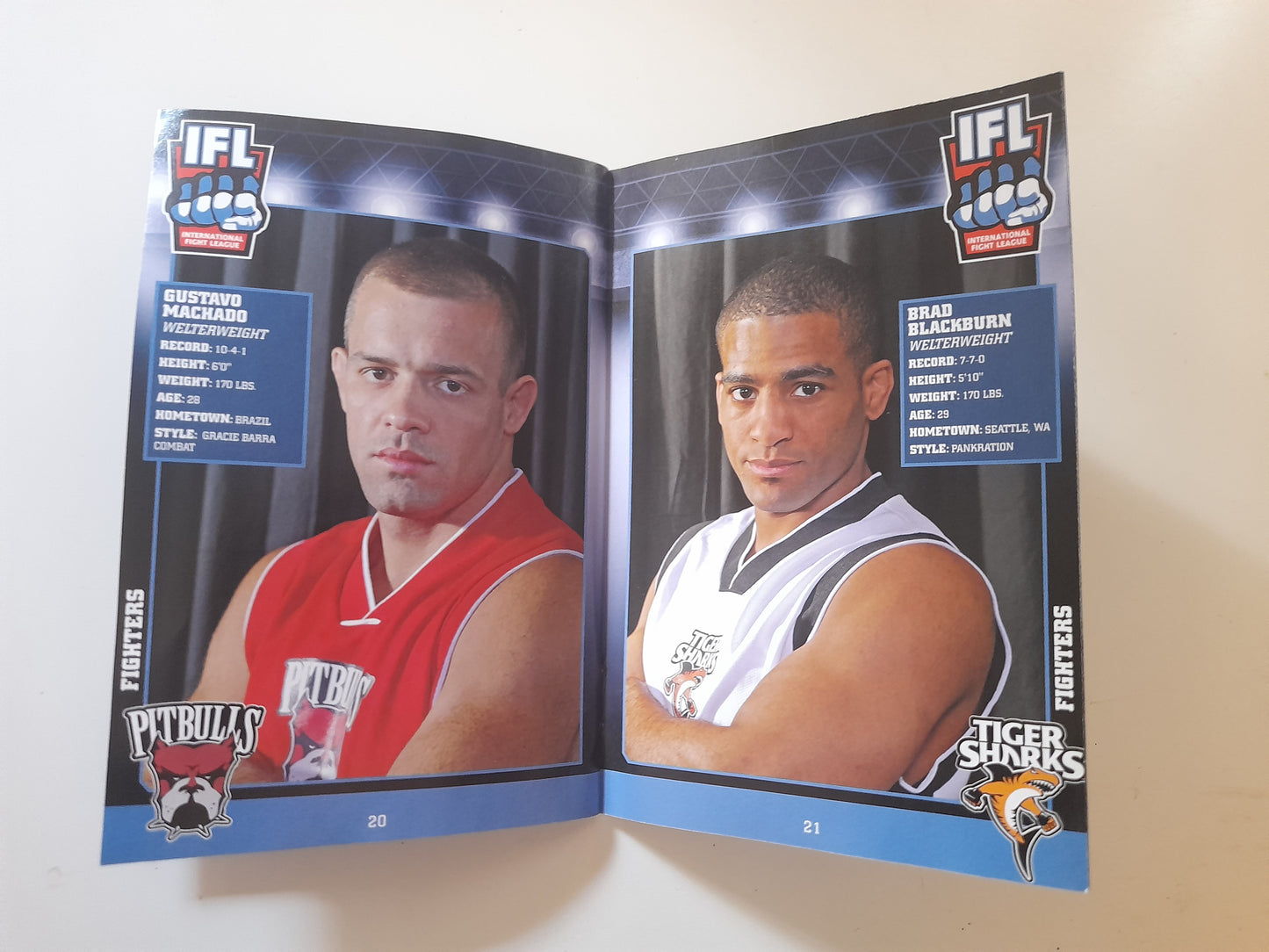 IFL International Fight League 2006 - First Season (2006) - Official Event Program