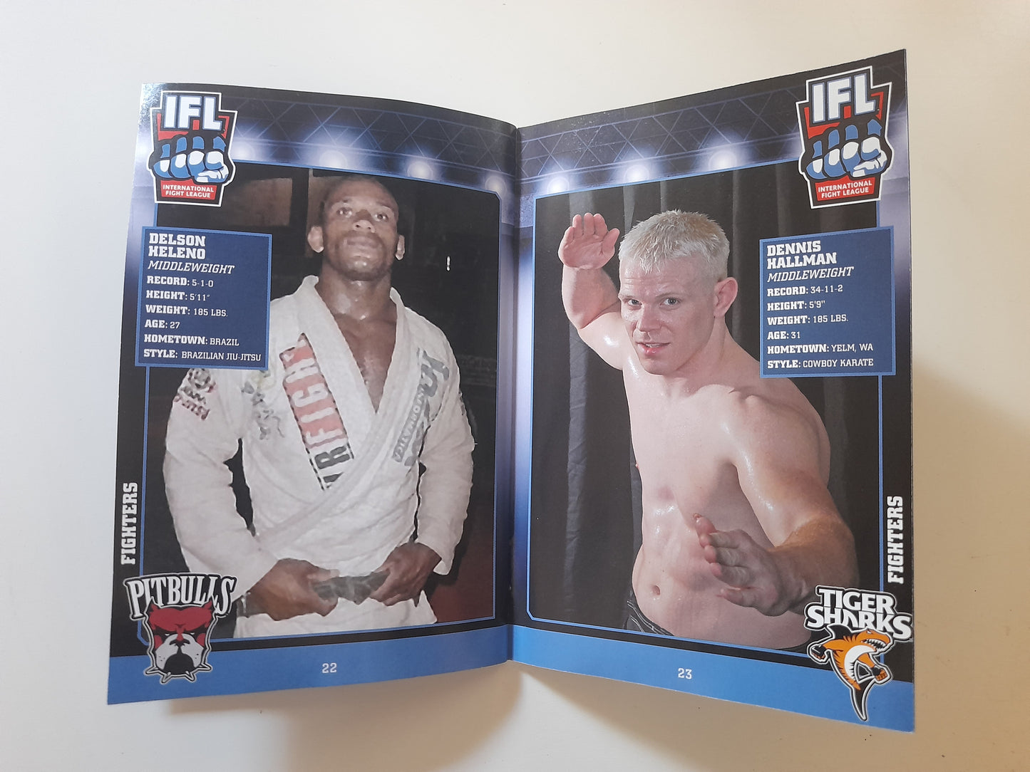 IFL International Fight League 2006 - First Season (2006) - Official Event Program