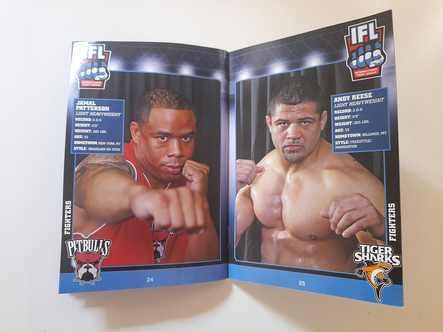 IFL International Fight League 2006 - First Season (2006) - Official Event Program