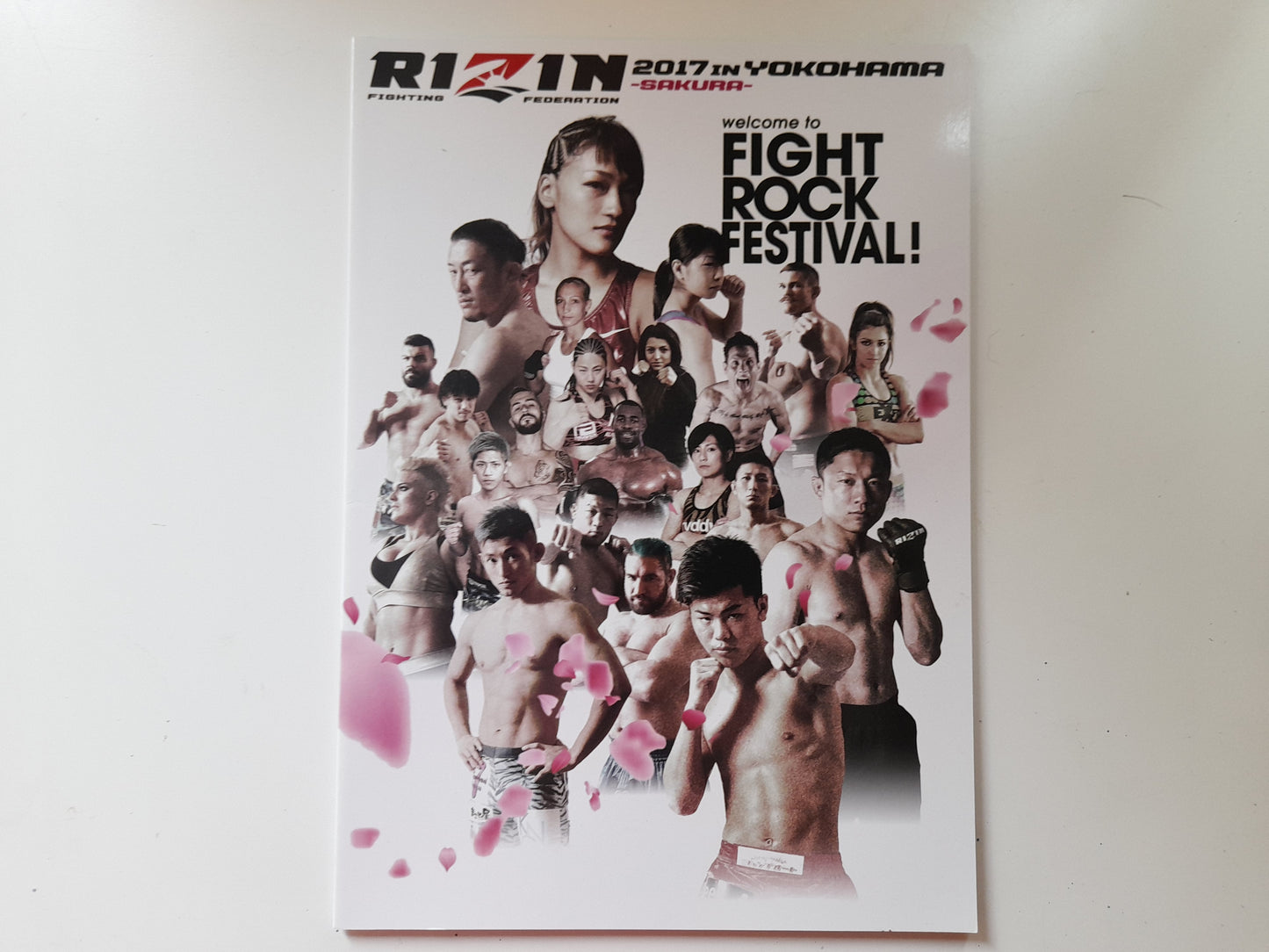 RIZIN Fighting Federation in Yokohama: Sakura (2017) - Official Event Program