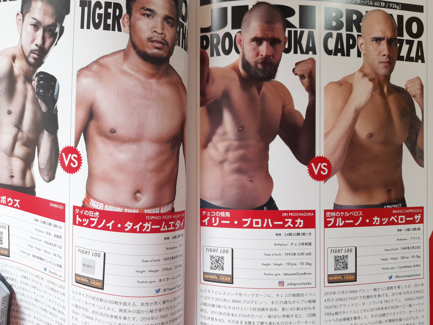 RIZIN Fighting Federation 11 & 12 (2018) - Official Dual Event Program