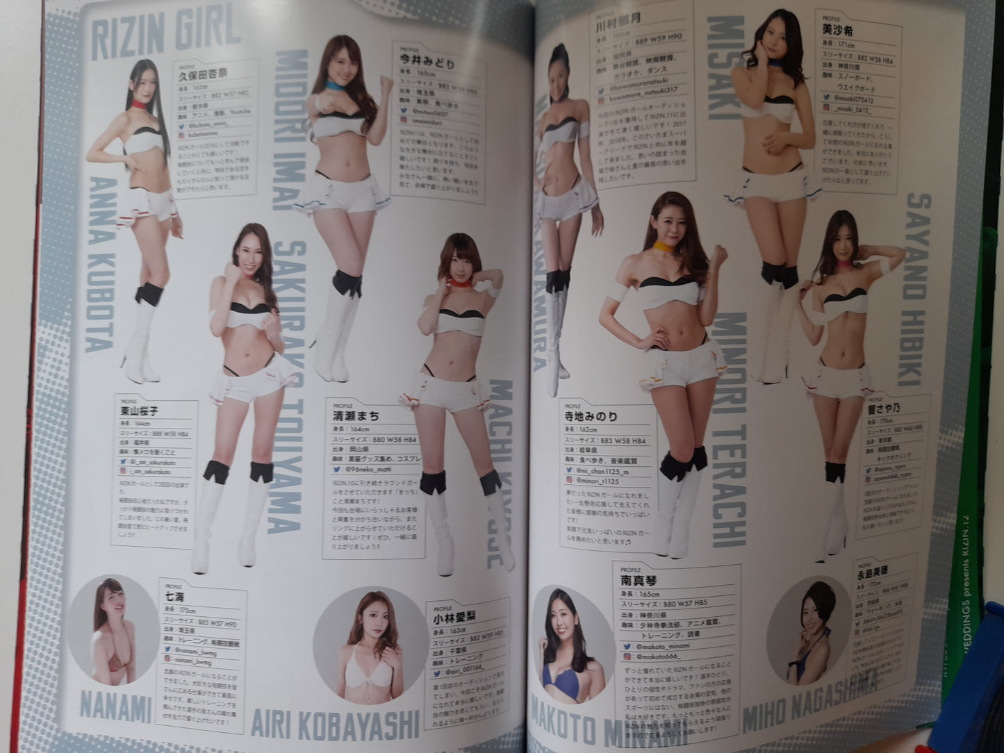 RIZIN Fighting Federation 11 & 12 (2018) - Official Dual Event Program