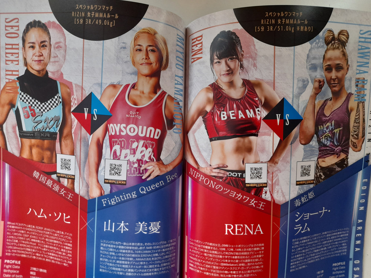 RIZIN Fighting Federation 19 (2019) - Official Event Program [SALE]